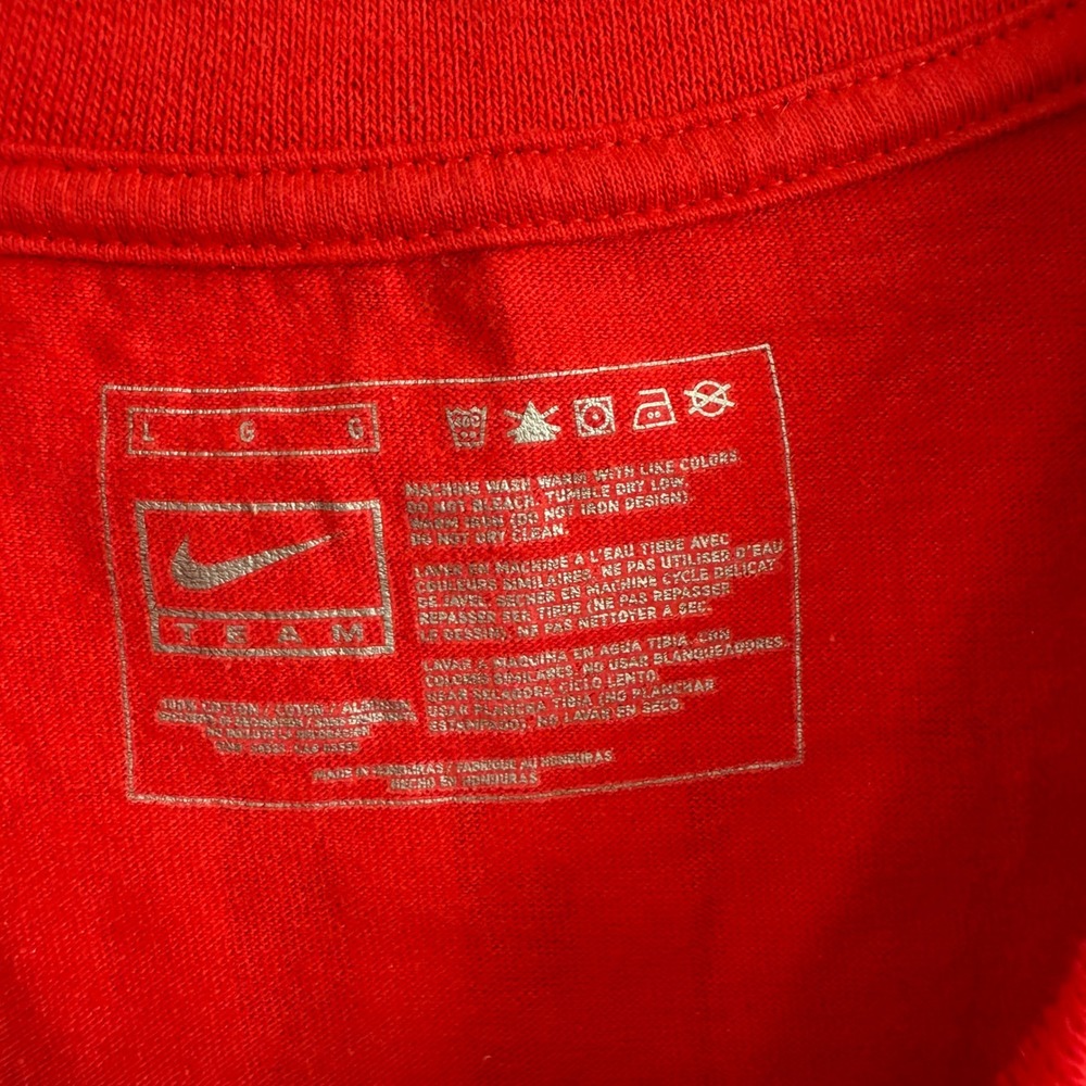 Nike Philadelphia Phillies 2008 World Series Champions T-Shirt‎ Red Large MLB - Picture 4 of 5